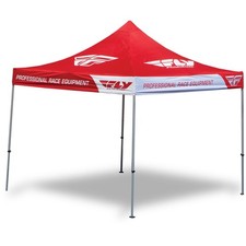 FLY Racing Canopy with Heavy Duty Frame Red 10'x10' CAN10X10AHD RED picture
