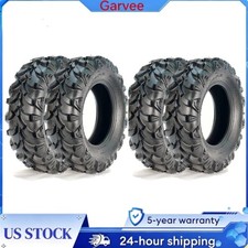 Vehicle Upgrade This Full Set 4 ATV UTV Tires Contains 22x7-11 And 22x10-9 All T picture