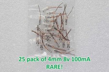 RARE (25) 4mm 8v 8 volt 100mA Radio Climate Control LCD backlight bulbs Lexus  picture