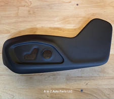 NEW 2018-2026 Jeep Compass Black DRIVER Side Outer Power Seat Trim Panel, OEM picture