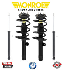 Monroe Front Struts & Coil Springs Rear Shocks Set for 2018-2022 Honda Accord picture