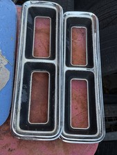 1968 Chevrolet Camaro Tail Light Bezels USED Condition. picture