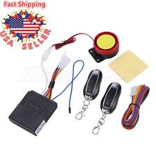 12V Universal Motorcycle Alarm System Anti-theft Security Remote Control Start picture