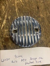 NOS TCME Ribbed Inspection Cover Vtg Acc Jammer Panhead Knucklehead Tin Primary picture