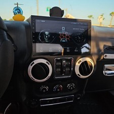 10''32G Carplay Car Radio Stereo Android 15 GPS For 2011-2014 Jeep Wrangler 3 JK picture