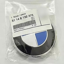 💥82mm/3.2in Replacement Fit for BMW Hood Emblem Badge Roundel 51148132375 picture
