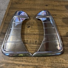 NOS MOPAR 1949 PLYMOUTH P17 P18 1950 P19 P20 REAR FENDER STONE GUARD TRIM Set picture