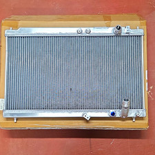 Aluminum Radiator -16AN 94-01 Acura Integra 92-00 Civic *NEW* Modified Fittings picture