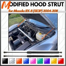 Hood Struts For Mazda RX-8 (SE3P) 2004-2011 Gas Dampers Shocks Lift Supports picture