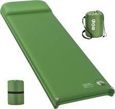 Memory Foam Camping Sleeping Pad, Foldable Self-Inflating Mattress Pad with Pill picture