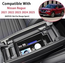 For 2021-2026 Nissan Rogue Center Console Armrest Storage Box Tray Accessories picture