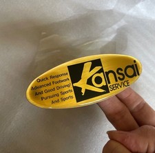 HKS KANSAI 90s TRUNK EMBLEM BADGE RARE GREDDY NISMO TRD SUPRA GTR EVO GC8 RX7 picture