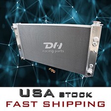 4 Rows Radiator For 1982-1991 Chevrolet/GMC C/K/R/V 10 20 1500 2500 V8 Full Alu picture