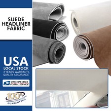 Headliner Material Suede Fabric Foam Backing For Automotive Roof lining Replace picture
