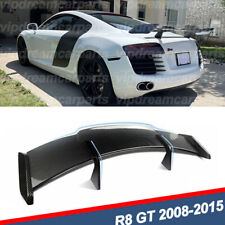 For Audi R8 GT V8 V10 2008-2015 Rear Trunk Spoiler Boot Wing Carbon Fiber Style picture