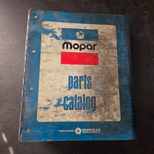 1974 Mopar Passenger Car Parts List Catalog Original Vintage Dodge Plymouth picture