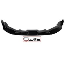 For 2022-ON BMW X3M F97 X4M F98 LCI M Sport Front Bumper Lip Splitter Glossy BLK picture