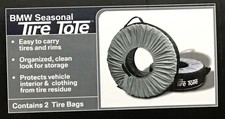 OEM GENUINE BMW Seasonal Tire Tote Set Of 2 - BRAND NEW picture