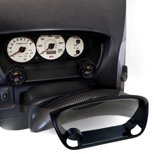 2001-2005 Honda Civic Si EP3 Hatchback Cluster Trim 52mm Dual Gauge Pod Mount picture