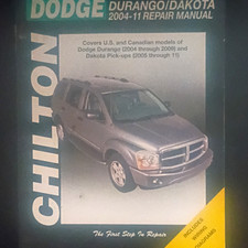 Chilton's Dodge Durango/Dakota 2004-11 Repair Manual by Haynes Publishing picture