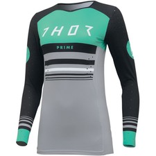 Thor 2024 Women's Prime Jersey - Blaze - Black/Mint, X-Small 29110278 picture