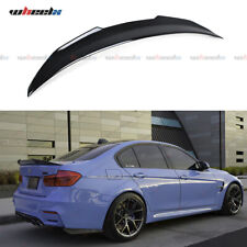 FOR 12-19 BMW F30 3 SERIES M3 F80 PSM STYLE REAR LIP TRUNK SPOILER GLOSS BLACK picture