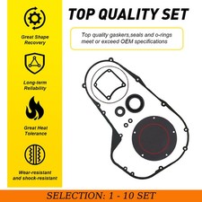 1-10Set Primary Gasket & Seal Kit For Harley Twin Cam 1999-06 Electra Road Glide picture