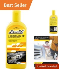 Headlight Restorer & Sealant - One Step 8oz Polish for Clarity & UV Protection picture