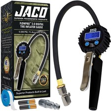 JACO FlowPro 2.0 Digital Tire Inflator Gauge - 200 PSI picture