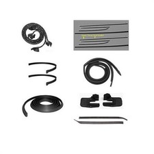 1967 Camaro/Firebird Weatherstrip Kit, Replacement Windowfelts picture