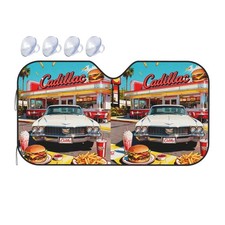 Cadillac Car Size S Windshield Front Window Sun Shade Cover Visor UV picture
