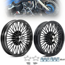18X3.5 16x3.5 Fat Spoke Wheels for Harley Touring Electra Street Glide 2000-2007 picture