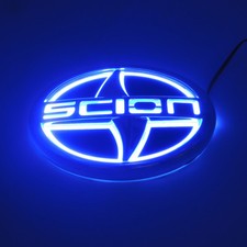 (12.5X8.5CM) Sport 5D LED Car Tail Rear Logo Light Badge Lamp Emblem For Scion picture