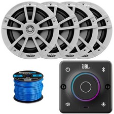 JBL AURA-BT-M Marine Deck Bluetooth Receiver, 4x 6.5