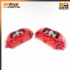 05-16 ASTON MARTIN V8 VANTAGE DB9 REAR LEFT RIGHT PARKING BRAKE CALIPER RED OEM picture