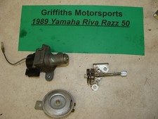 1989 Yamaha RAZZ RIVA 50cc SH50 scooter oem ignition switch main NO KEY horn picture