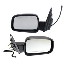 Power Mirror Set Of 2 For 2006-2011 Chevrolet HHR Textured Black OE Replacement picture
