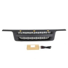 Black Front Grille Fits For 1995 1996 1997 Ford Ranger Grille W/LED Lights picture