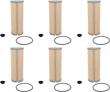 K37-1022 Fuel Filter 6-Pack for Peterbilt Kenworth MX-13 MX-11 EPA 17 picture