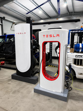 Tesla Supercharger Replica Home EV Charger – Universal 48A Level 2 – NACS & J177 picture