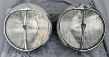 1933 Desoto Headlights - Pair w/ Left & Right Lenses picture