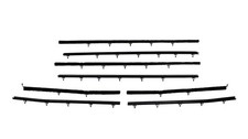 JEGS Complete Window Guide Felt Kit for 1966-1967 Chevrolet Chevelle 2-Door picture