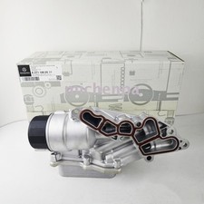 Oil Filter Housing With Oil Cooler For Mercedes Benz W203 C230 W463 X164 W164 picture