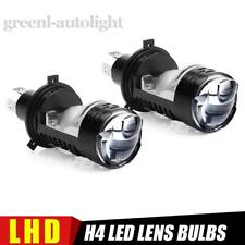 2PC H4 Mini Bi-LED Projector Lens LHD Headlight Kit Bulbs Hi-Lo 12000LM Retrofit picture