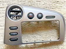 🔥2003-2008 Toyota MATRIX / Pontiac VIBE Center Dash Radio Bezel Trim Silver B26 picture