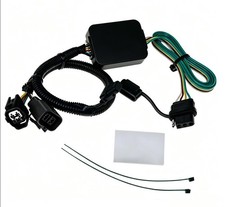 New 4-Way Trailer Wiring Harness For 07-12 Hyundai Veracruz 13-18 Santa Fe PnP picture