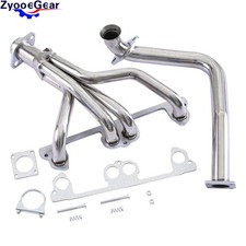 New Stainless Steel Exhaust Header Manifold Fits 1991-1995 Jeep Wrangler YJ 2.5L picture