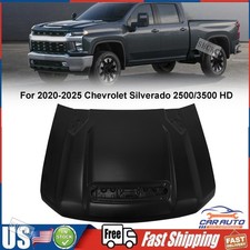 New Primed Hood Panel Steel Fit For Chevrolet Silverado 2500/3500 HD 2020-2025 picture