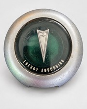 1968 Pontiac GTO OEM Steering Wheel Horn Button Cap Energy Absorbing Original picture
