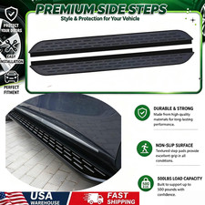 US Stock 2PCS Running Boards Side Steps For 2019-2026 Acura RDX Nerf Bars Pedal picture